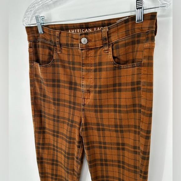 American Eagle Women Brown Ne(X)T Level Super High-Waisted Jegging US 10 regular - Picture 3 of 16